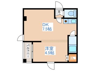 プルミエール平岸の物件間取画像